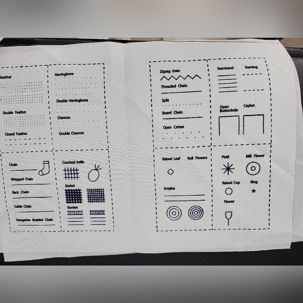 White Stitch Book - Picture 4 of 4